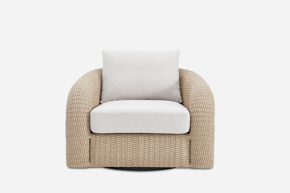Lorna Outdoor Swivel Lounge Chair 