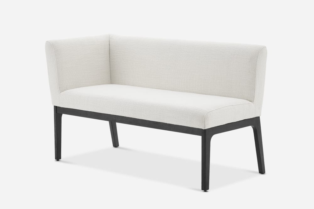 Elliot Performance Fabric Left Banquette Bench