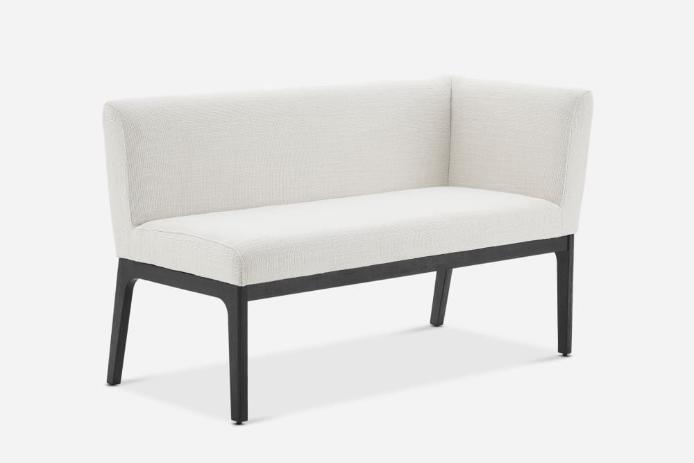 Elliot Performance Fabric Right Banquette Bench