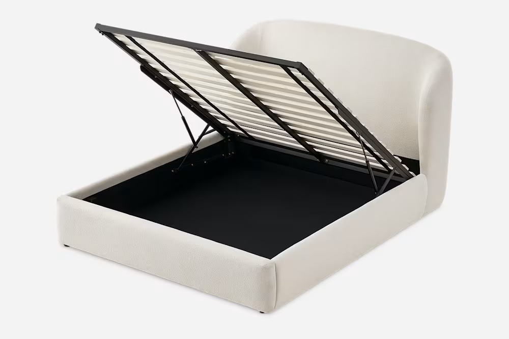 Auburn Performance BouclÃ© Storage Bed