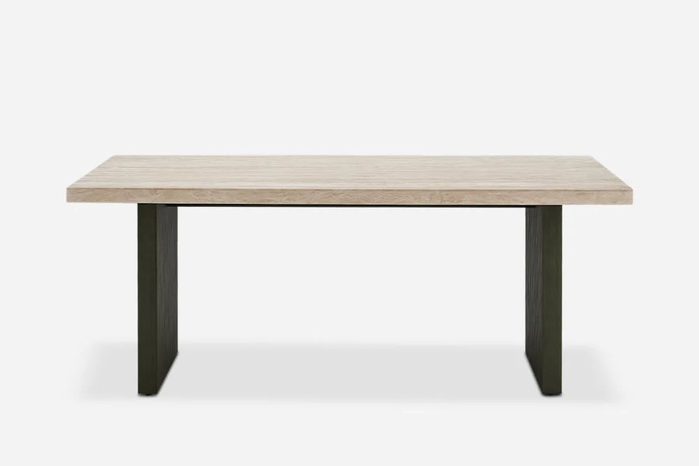 Sloane Travertine Dining Table