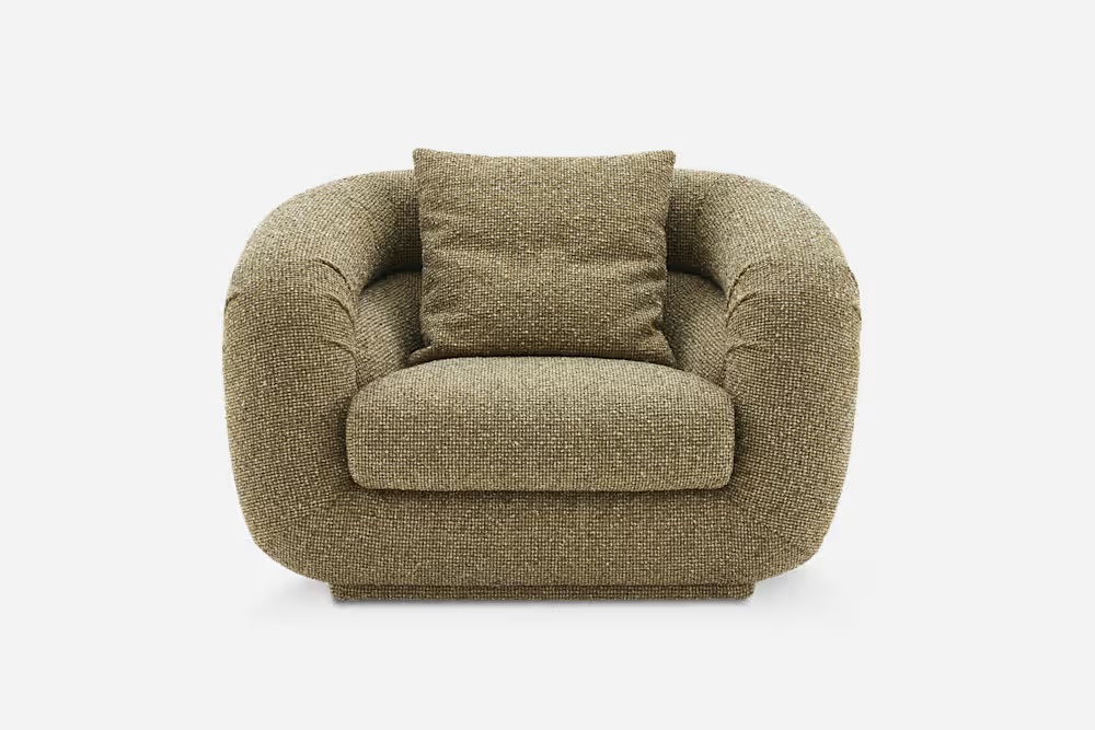 Solari Performance Fabric Swivel Chair 