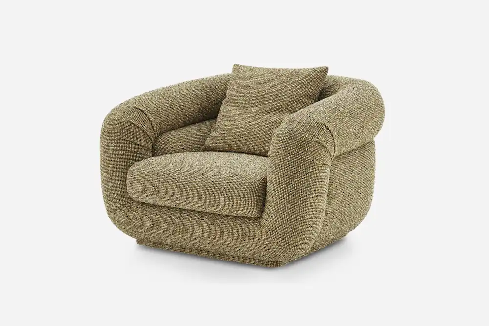Solari Performance Fabric Swivel Chair