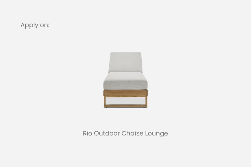 Rio Outdoor Chaise Lounge Cover