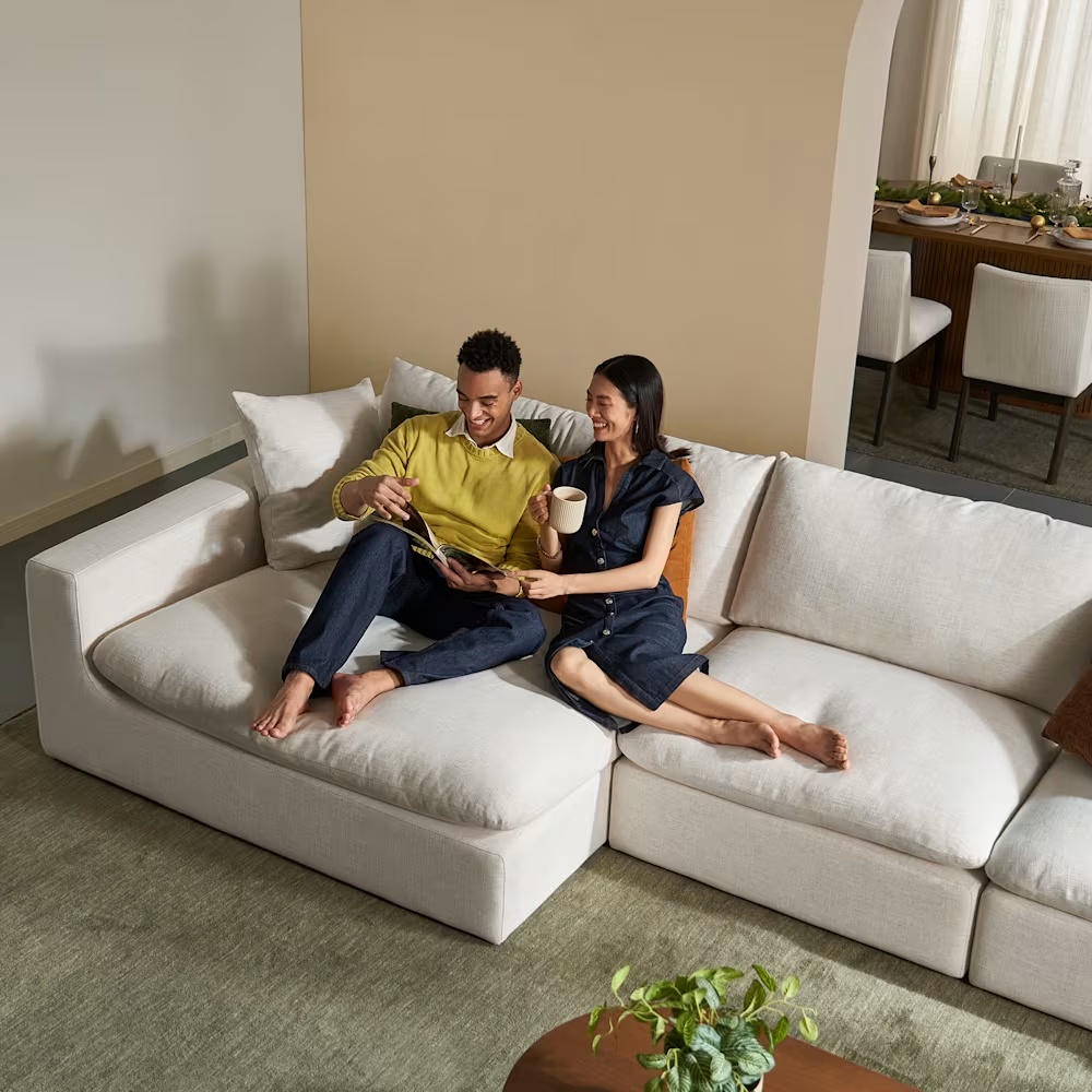 Dawson Wide Chaise Sectional Sofa