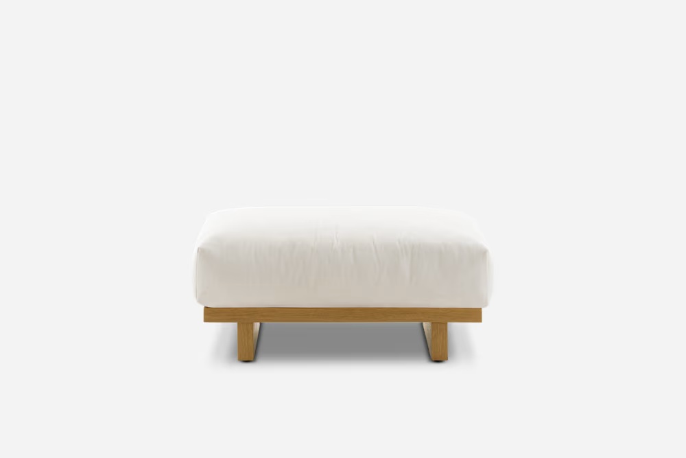 Mori Performance Fabric Ottoman 