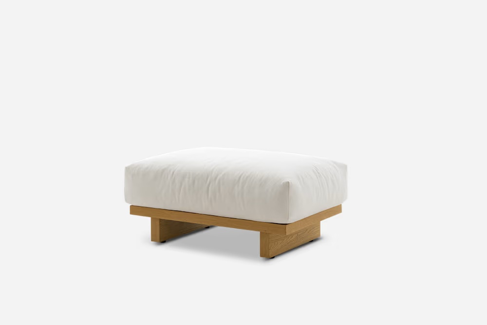 Mori Performance Fabric Ottoman