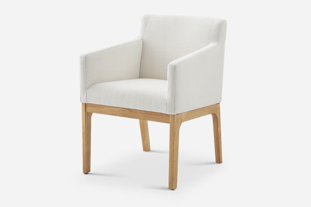 Elliot Performance Fabric Dining Arm Chair 