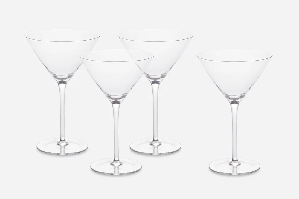 Lucent Martini Glasses, Set of 4 