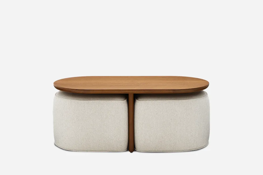 Hugg Nesting Rectangular Coffee Table 