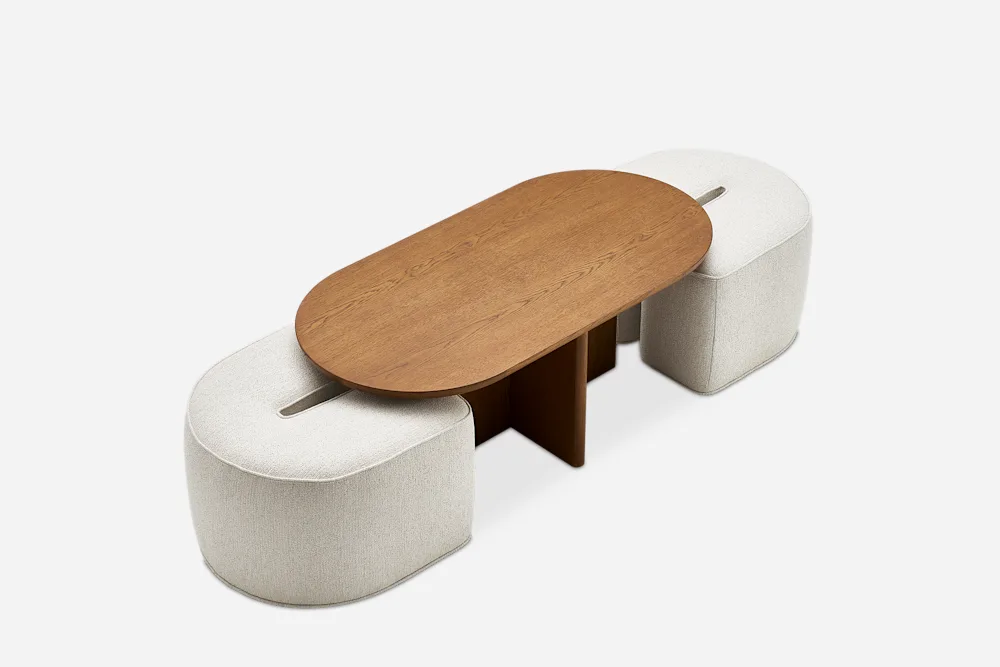 Hugg Nesting Rectangular Coffee Table