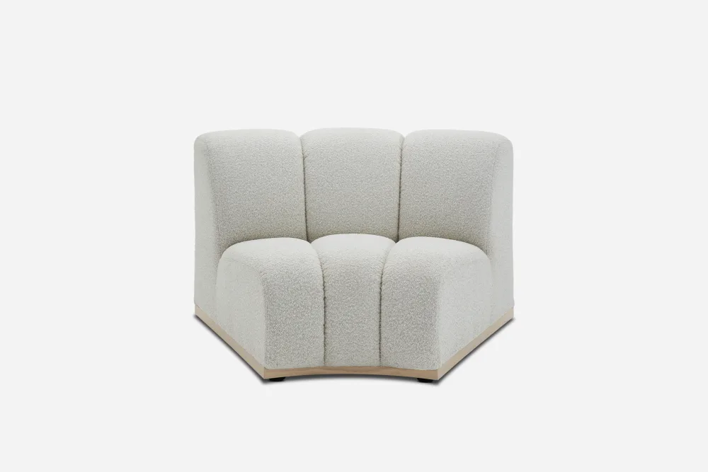 Marlow Performance BouclÃ© Wedge Sofa 