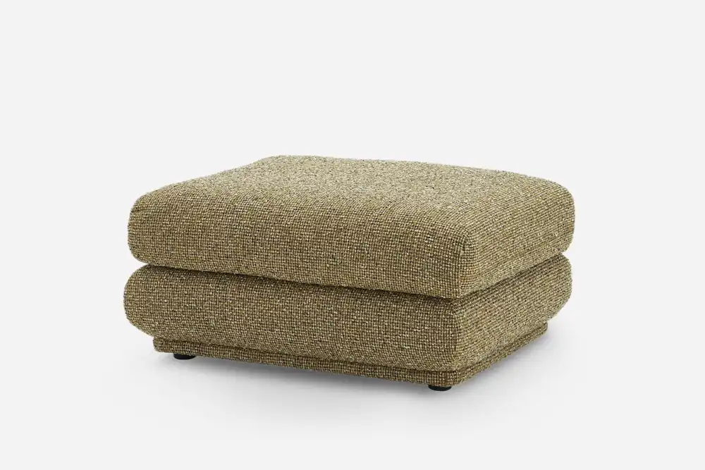 Solari Performance Fabric Ottoman
