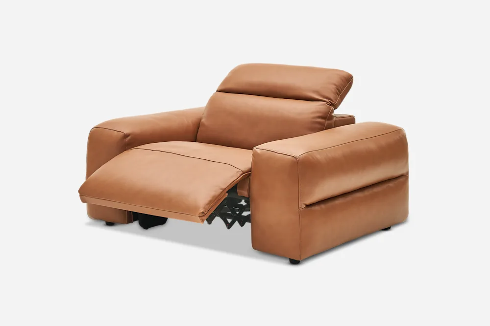 Jaron Leather Recliner Armchair 