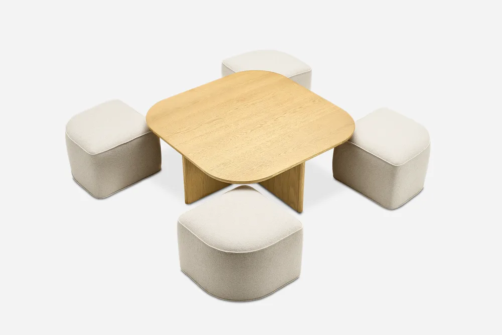 Hugg Nesting Square Coffee Table