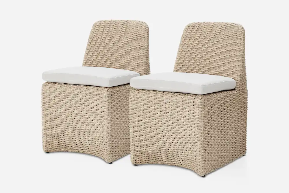 Lorna Outdoor Dining Chair Set 