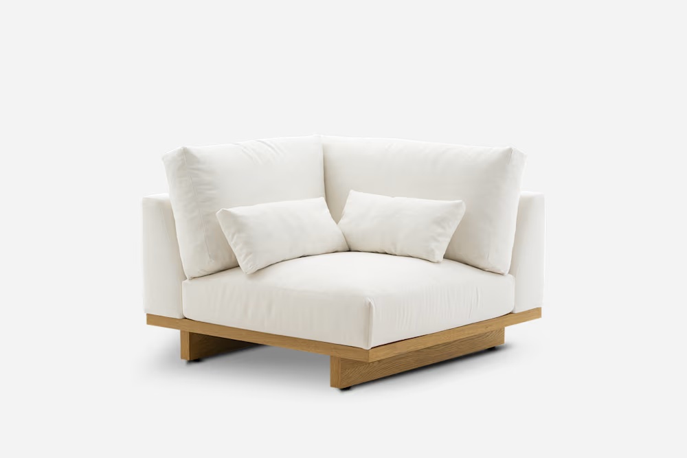 Mori Performance Fabric Corner Sofa 