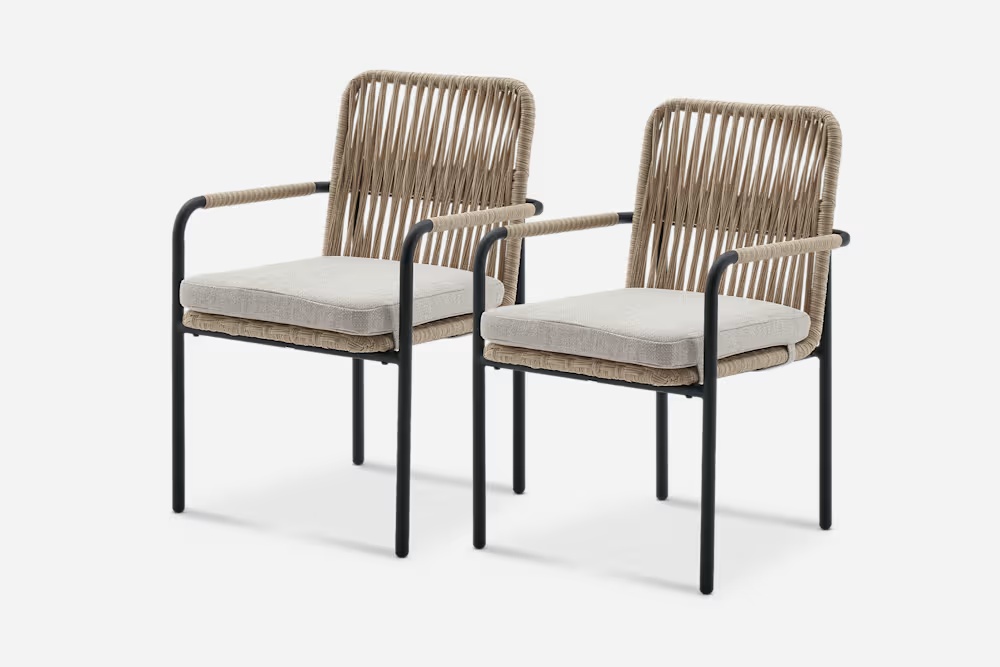 Sierra Outdoor Dining Chair Set 