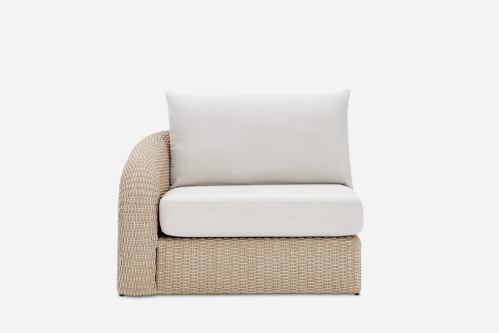 Lorna Outdoor Left Facing 1 Seater Sofa 