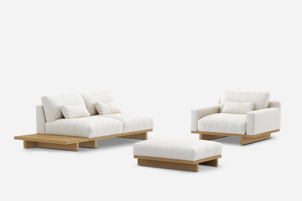 Mori Build-Your-Own Living Room Set, 2-3 Seater 