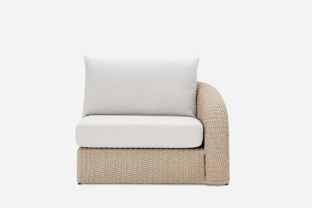 Lorna Outdoor Right Facing 1 Seater Sofa 