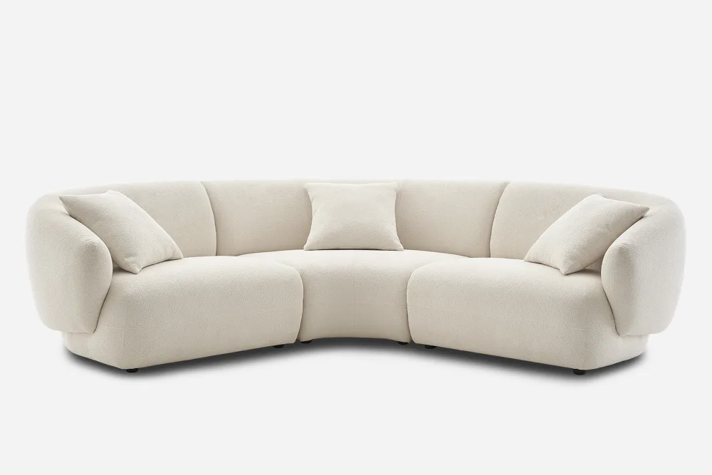 Auburn Performance Fabric Sectional Sofa 