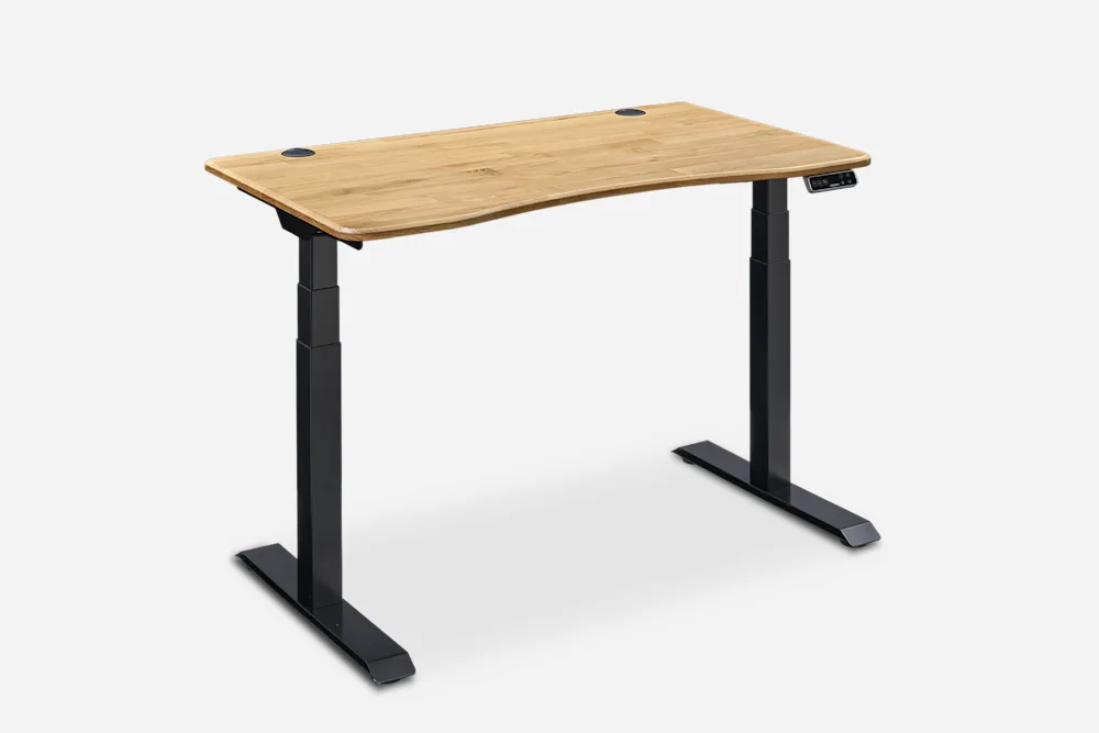 Emmerson Adjustable Standing Desk, Oak 