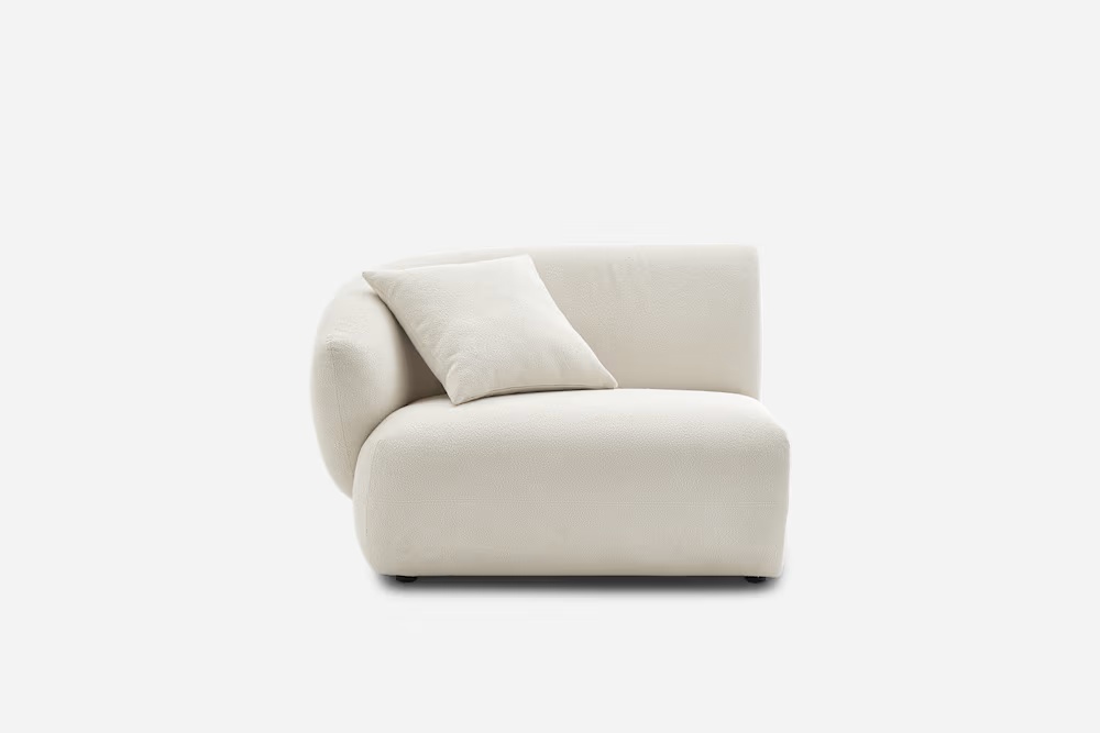 Auburn Performance Fabric Left Arm Sofa 