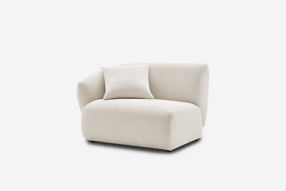 Auburn Performance Fabric Left Arm Sofa