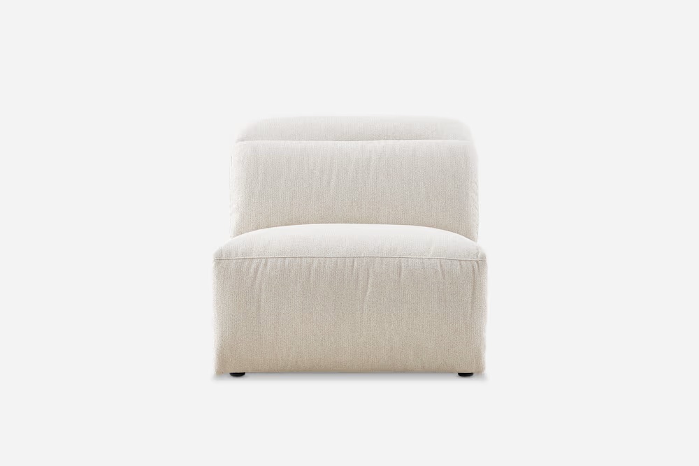 Jaron Performance Fabric Armless Sofa 