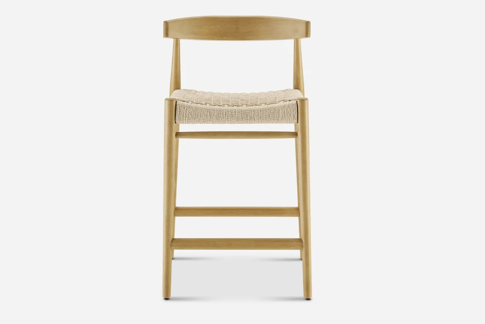 Austen Counter Stool, White Wash 