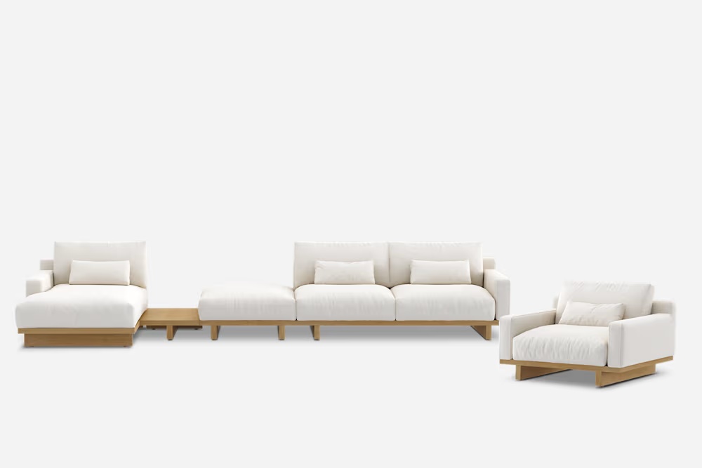Mori Build-Your-Own Living Room Set, 4-5 Seater 