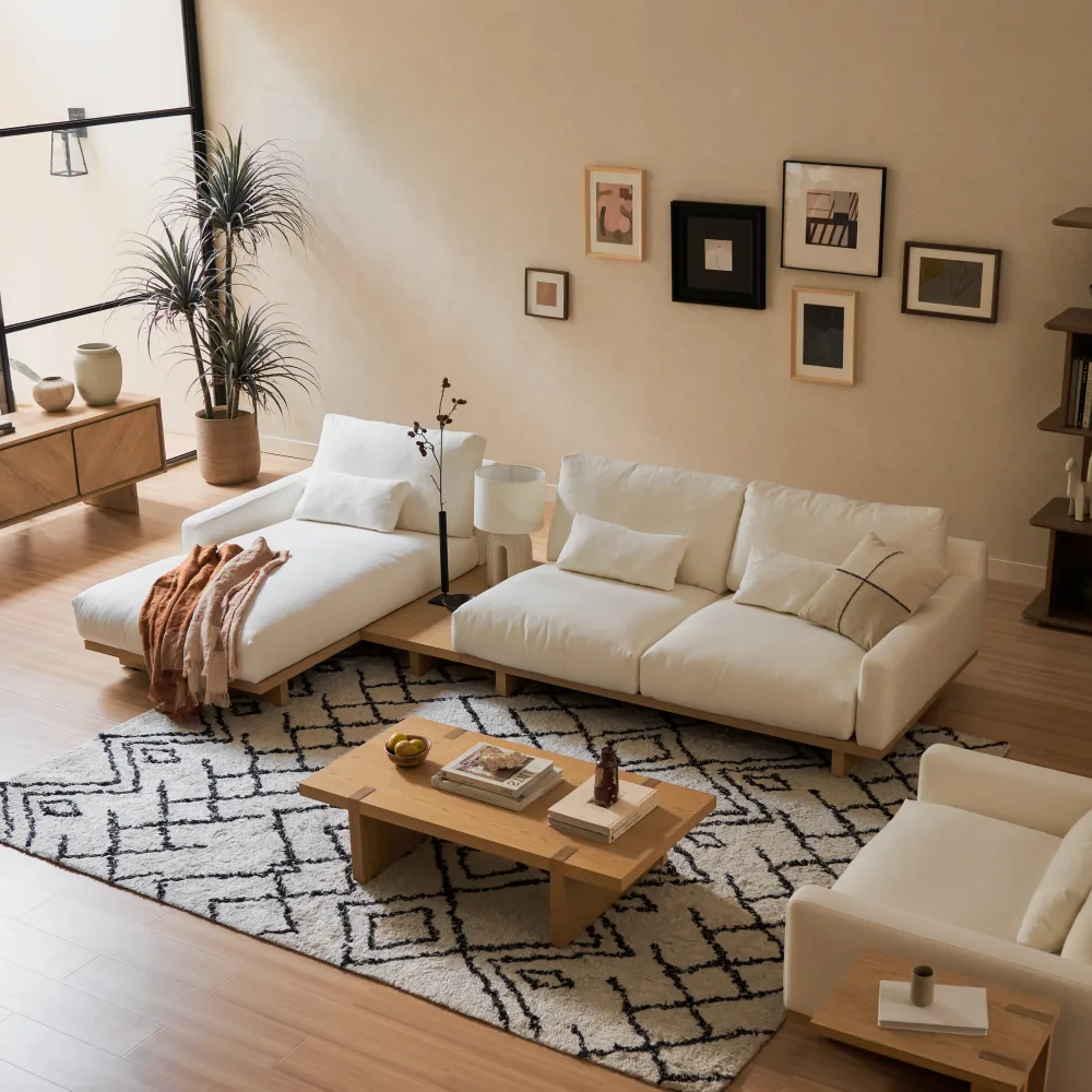 Mori Build-Your-Own Living Room Set, 4-5 Seater