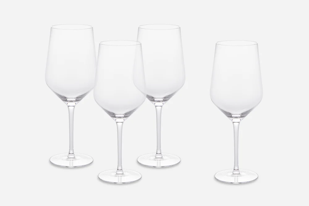 Lucent Red Wine Glasses, Set of 4 