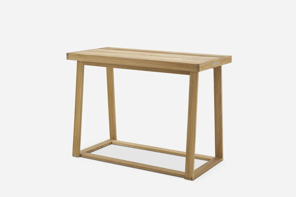 Rio Outdoor Teak Rectangular Bar Table 