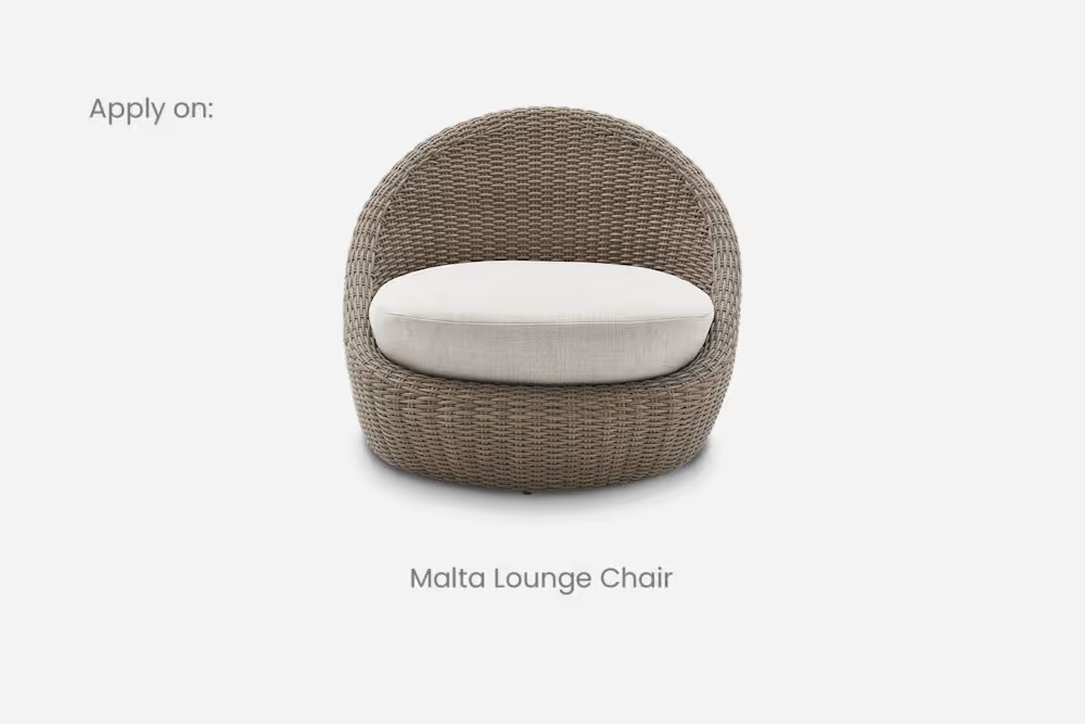 Malta Outdoor Lounge Chair Cover