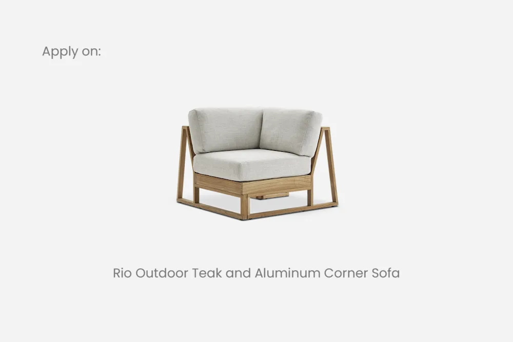 Rio Outdoor Corner Sofa Cover