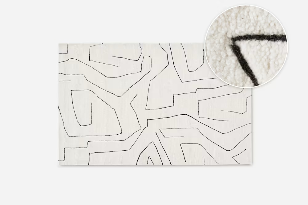 Mira Wool Area Rug 