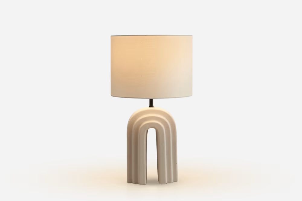 Blanc Arched Table Lamp