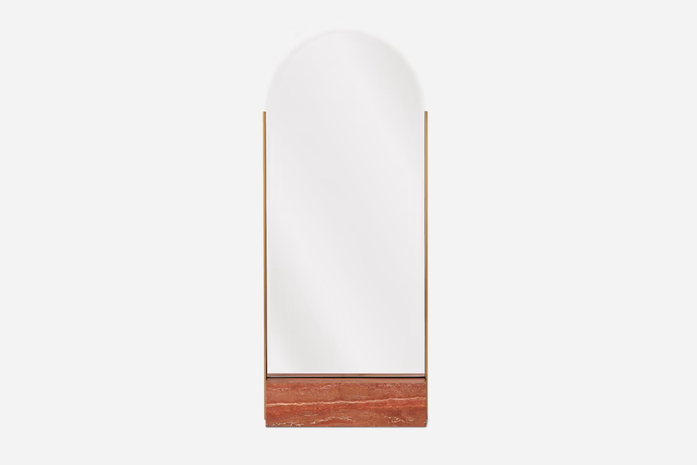 Crimson Floor Mirror 