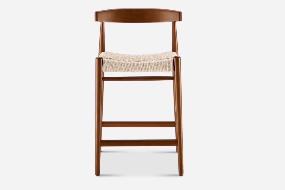 Austen Counter Stool, Walnut Stain 