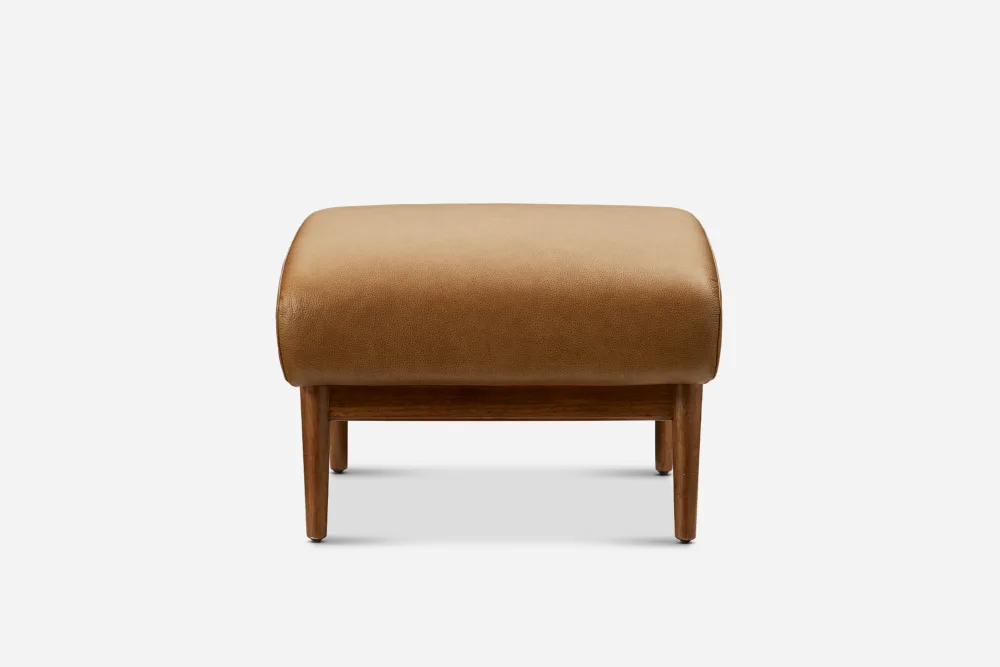 Desmond Leather Ottoman