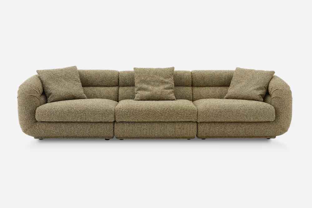 Solari Performance Fabric Extended Sofa 