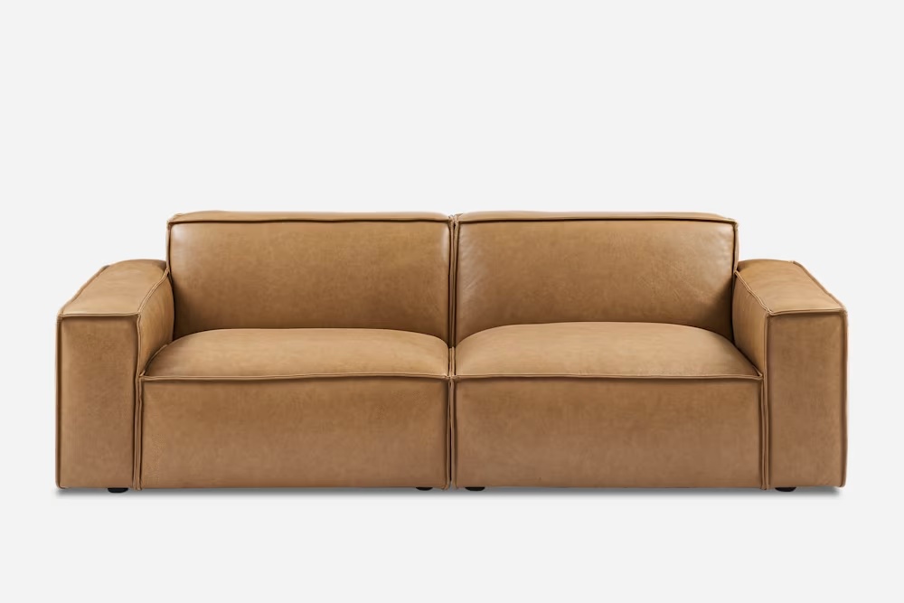 Jonathan Leather Sofa 