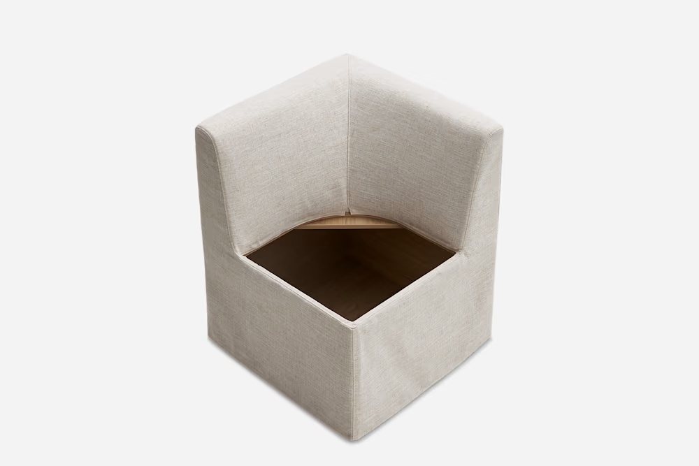 Callie Corner Storage Banquette