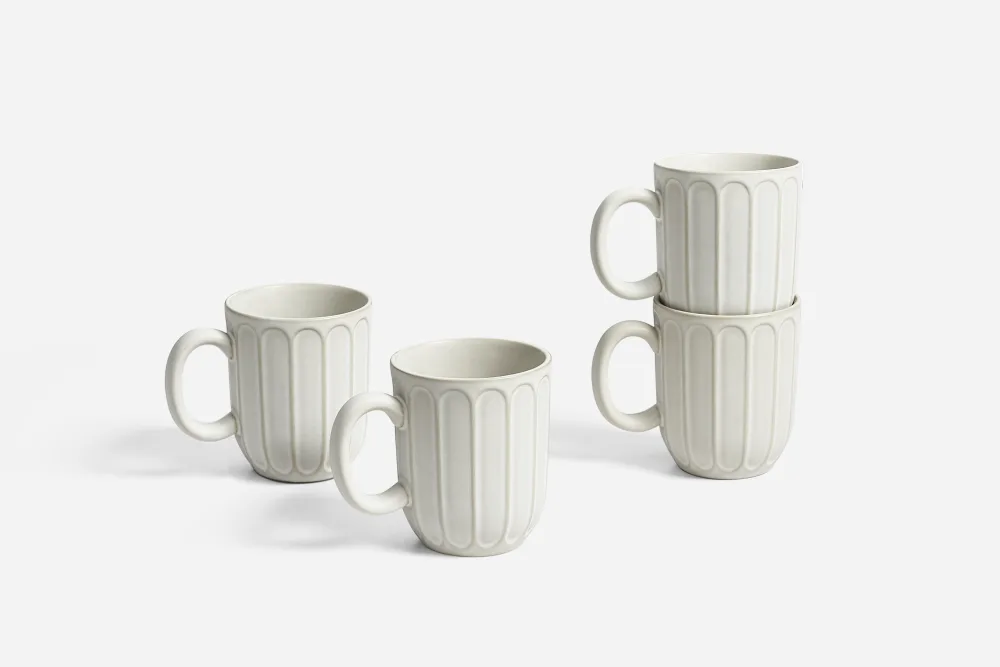 Grace Mugs, Set of 4 