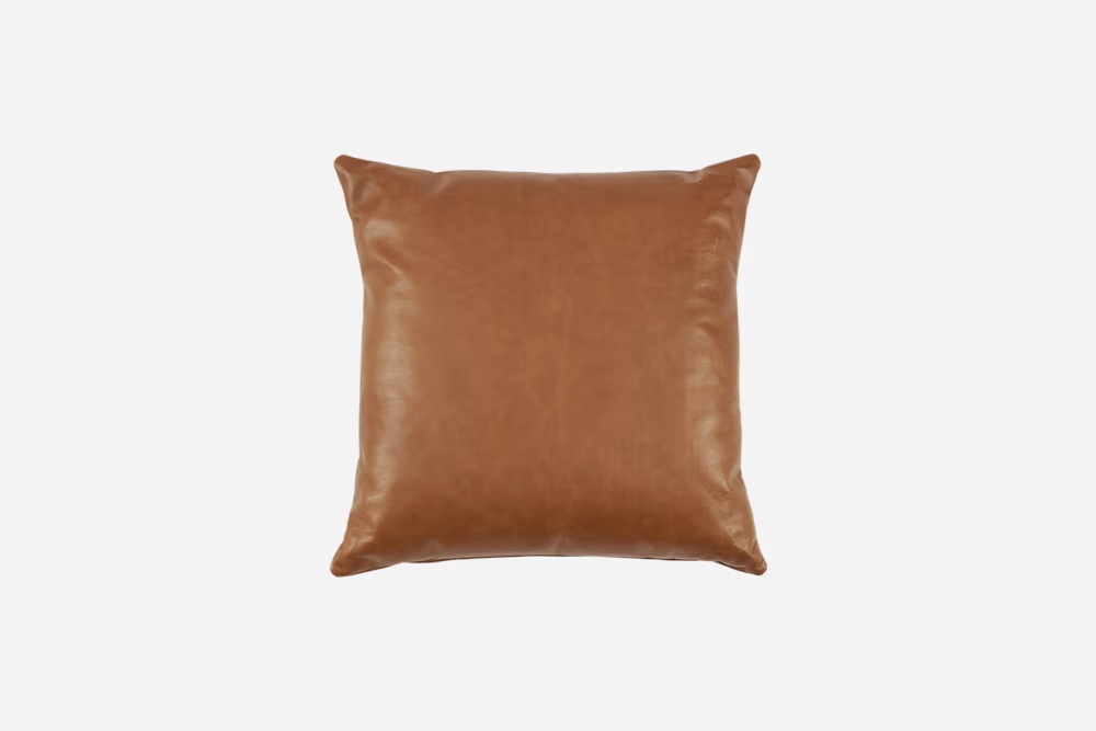 Orion Leather Throw Pillow 