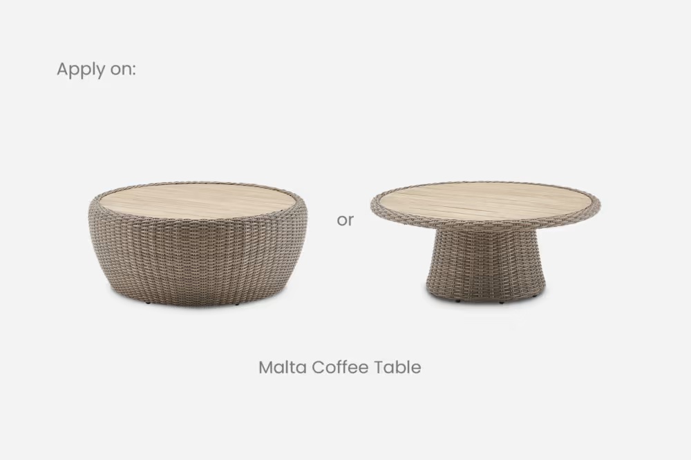 Malta Outdoor Coffee Table Cover