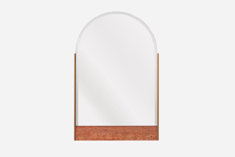 Crimson Wall Mirror 