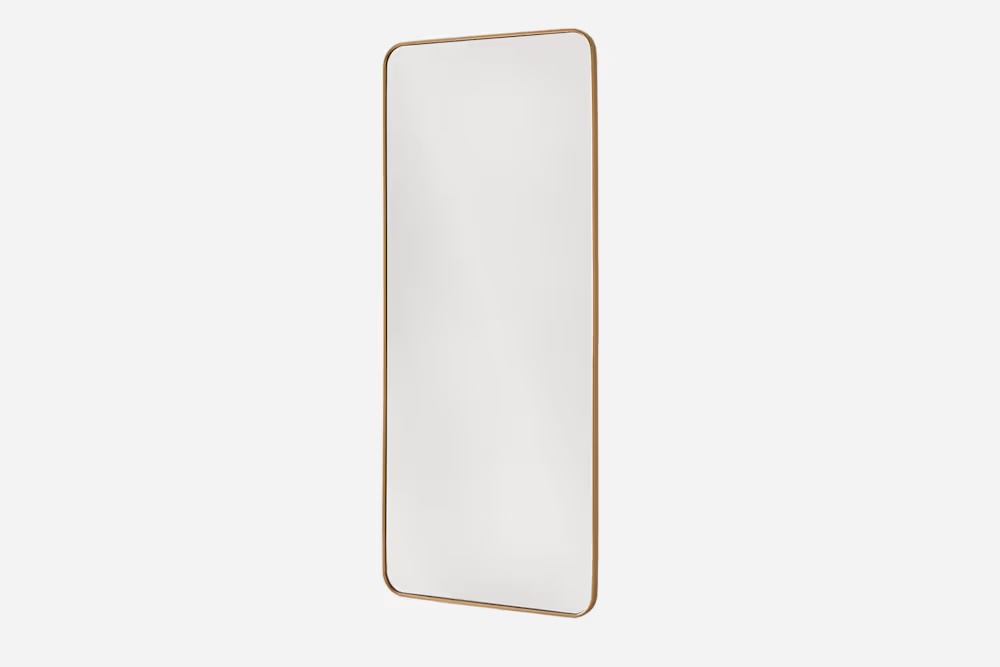 Aria Rounded Rectangle Floor Mirror
